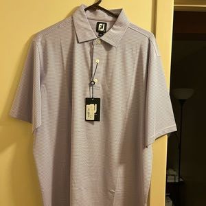 NWT Men’s FootJoy XL Multicolored Golf Shirt